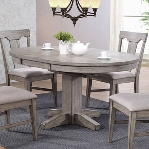 Ensemble de salle à manger Twila, table ronde et 4 chaises Greystone - Product Image 5