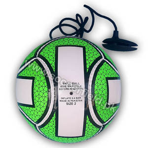 Entrenamiento con fabricantes de cuerdas Campo de fútbol Sialkot Pakistán SenseBall Balón de fútbol con cuerda - Product Image 5