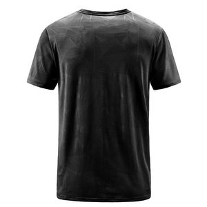 T-shirt de performance athlétique anti-humidité pour hommes 220 grammes Slim Fit Chine T-shirt blanc imprimé en gros pour hommes - Product Image 5