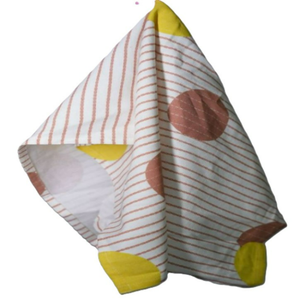 Essuie-tout jetable en coton biologique à séchage rapide, imprimé, hypoallergénique, écologique, respirant, carré, couleur unie, facile à utiliser - Product Image 6