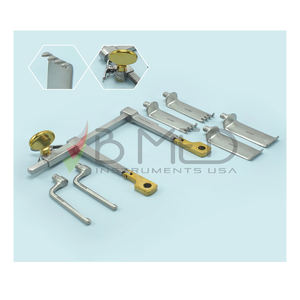 Rétracteur cervical réglable de qualité OR Caspar avec lames, instruments de chirurgie de la colonne vertébrale, matériel d'instrumentation - Product Image 4