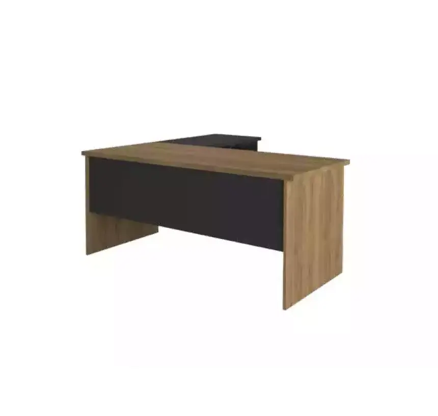 Eckschreibtisch Büromöbel Küchenchefzimmer moderner Design-Schreibtisch braun