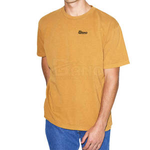 T-shirt en coton pour homme Tissu tricoté quantité minimale de commande bas Taille personnalisée adulte pour la vente en ligne - Product Image 1