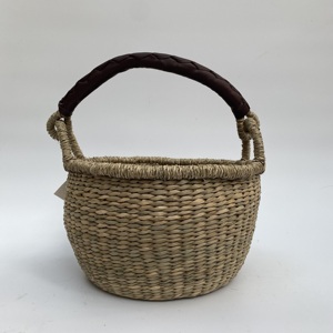 Panier de rangement en jonc de mer quantité minimale de commande bas pour panier en osier de jardinage au Vietnam - Product Image 4