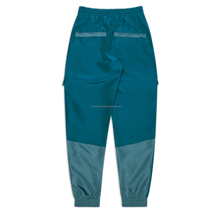 Pantalon de jogging cargo léger en toile pour hommes, style streetwear, avec décorations peintes, grandes tailles, décontracté, vente en gros - Product Image 2