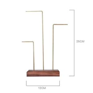 Cintre de bijoux en fer de décoration murale de fabricant fiable pour exposer des colliers et des boucles d'oreilles ajoutant un charme naturel à la décoration de la chambre - Product Image 5