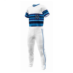 Conjunto de Uniforme de Béisbol Unisex, Tela Transpirable, Jersey y Pantalones para Entrenamiento de Equipo, Juegos de Liga, Ropa de Equipo Personalizada con Estampado - Product Image 4