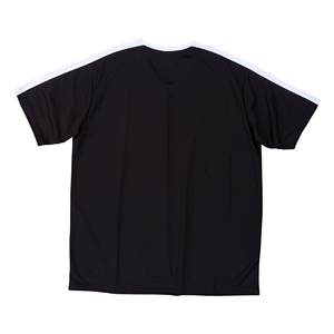 <b>Black</b> Sports Jersey <b>White</b> Collar Polyester Soccer Training Shirt Moisture Wicking Athletic Fit Custom <b>Football</b> Shirts - Product Image 2