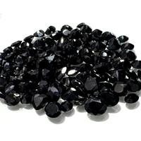 Spinelle noire de brillance naturelle, pierre précieuse de haute qualité, spinelle noire facetté, approvisionnement en gros pour la fabrication de bijoux
