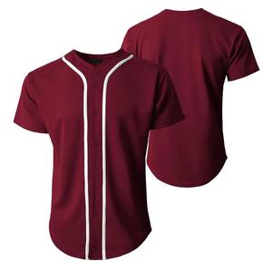 Jersey de béisbol cómodo de equipo de alta calidad, Jersey de béisbol de secado rápido 100% poliéster, hecho en paquistaní, 100% - Product Image 4