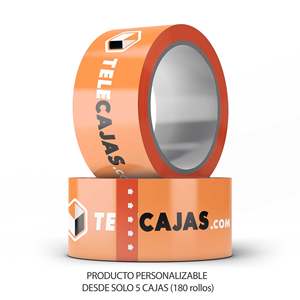 TeleCajas Professional BOPP Paper Adhesive Tape High Adhesion Pressure Sensitive for Carton Sealing and <b>Box</b> <b>Packing</b> - Product Image 4