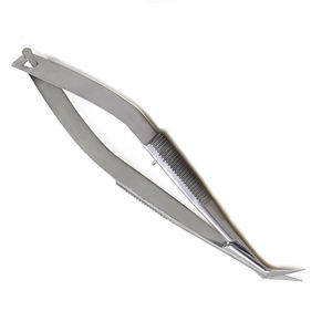 กรรไกรขนาดเล็กปลายแหลมปลายแหลมทำจากสเตนเลสสตีลมีที่จับกันลื่นกรรไกรสปริงสวยงาม - Product Image 2