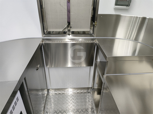 Remolque de Comida Móvil de Acero Inoxidable Totalmente Equipado, Carrito de Comida Rápida, Precio de Quiosco de Comida Rápida - Product Image 6