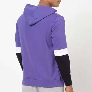 High Quality Custom Logo Label 460gsm Heavyweight Winter Solid Pullover Hoodie 100% Cotton <b>Dropped</b> Shoulders Oversized Men's - Product Image 4