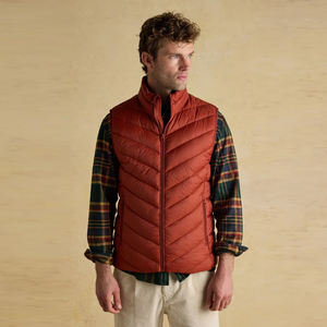 Chaleco acolchado cálido de invierno para hombres adultos, chaqueta sin mangas con forro polar grueso y cuello levantado, chaleco para hombres al aire libre - Product Image 5