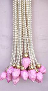 Guirlande de perles de Lotus, tenture murale, décoration Ganpati, décoration Pooja, décor de mariage, décor de fête de festival, décor à la maison - Product Image 3