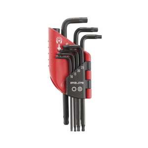 Jeu de clés hexagonales à tête sphérique longue Torx/Resistorx Facom, 7 pièces - Product Image 2