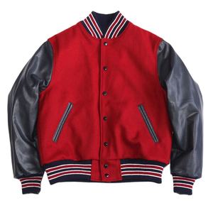 Vestes universitaires pour hommes Vestes de baseball personnalisées avec laine Cuir Fabricant en gros OEM 2026 - Product Image 4