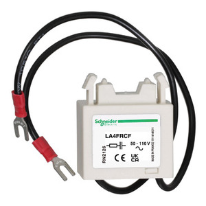 Modulo Relè TeSys F di SCHNEIDER ELECTRIC LA4FRCF, Soppressore di Circuito RC AC 50...110 V - Product Image 1
