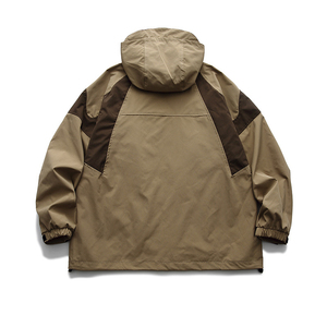 Veste coupe-vent à capuche unisexe imperméable respirante pour la course à pied en plein air entraînement design softshell conçue pour les vêtements actifs toutes saisons - Product Image 2