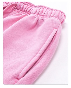 Alta calidad verano peso pesado 430 GSM francés Terry 100% algodón Hip-Hop pantalones cortos Streetwear Vintage ácido lavado pantalones cortos DDP envío - Product Image 5