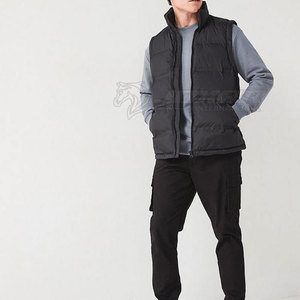 Gilet sans manches d'extérieur pour hommes Gilets pour hommes de soutien d'usine OEM coupe confortable disponible en gros - Product Image 4