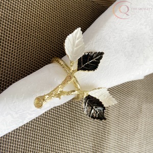 Anillos de Servilleta de Metal de Lujo Premium, Decoraciones Ecológicas para Mesa de Boda, para Uso Doméstico y Profesional - Product Image 6