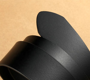 Personnalisable classique décontracté 100% ceinture en cuir véritable pour hommes broche pour boucle attache personnalisable marque ceintures en cuir véritable - Product Image 4