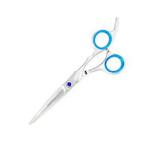 คุณภาพสูงตัดผมกรรไกรขัดผมขัดผมกรรไกรตัดผมเครื่องมือตัดผมกรรไกรตัดผมพร้อมที่วางนิ้วคงที่ - Product Image 3