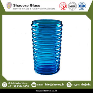 Jarrón de vidrieras decorativas al por mayor de India - Product Image 2