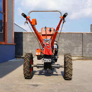Arado de cultivador de tractor manual 2WD de 18 HP con bomba de caja de cambios de motor y accesorios compactos - Product Image 2
