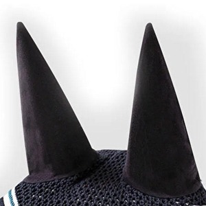 Bonnet anti-mouches pour cheval en coton/maille/polyester, fait main, de haute qualité, léger, très élastique, avec logo personnalisé, vente en gros à prix réduit - Product Image 2