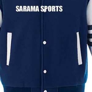 Chaqueta Universitaria Nueva en Existencia, Chaquetas Personalizadas Populares para Exteriores, Chaqueta Extra Grande con Parche Bordado de Alta Calidad para Hombre - Product Image 4