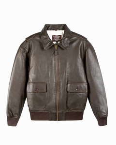 Chaqueta Bomber de Cuero Genuino para Hombre, con Cuello Mao, Transpirable, Estilo Vintage de Invierno, para Exteriores, con Logotipo Personalizado - Product Image 5