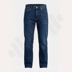 Nouveau Jean Vintage Homme Hiver 2025 Coupe Droite en Denim 100% Coton Haute Qualité Personnalisable Bouton Printemps Vente en Gros OEM - Product Image 1