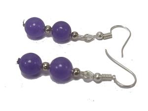 Haut cristal améthyste boucle d'oreille perles à facettes pierre précieuse de guérison cristal bijoux de mode boucles d'oreilles ensemble bijoux pour femmes grossiste - Product Image 4