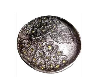 Posavasos de metal con logotipo en relieve duradero en blanco de acero inoxidable de alta calidad para alfombrillas de taza de café de EE. UU. Europa - Product Image 1