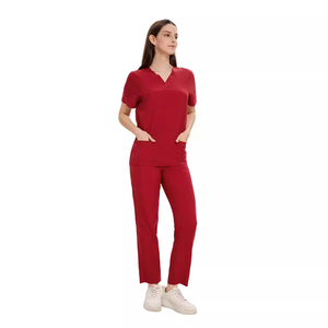 Vaslcare Uniformes de Hospital Personalizados para Mujer, Uniforme de Lona, Transpirable, Transpirable - Product Image 2
