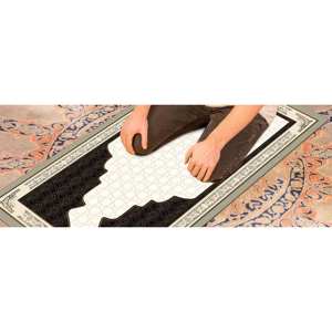 เสื่อละหมาดกันลื่น: พรมพิมพ์ลายสำหรับการละหมาดอิสลามอย่างสง่างาม, พรมบางแบบไม่ถักทอ - Product Image 3