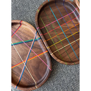 Plateau de service alimentaire de couleur marron en bois de qualité supérieure pour la maison, l'hôtel et le restaurant utilisent un plateau à desserts en vrac à prix réduits - Product Image 6