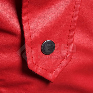 OEM Customizable Breathable Men's Cow Skin Leather <b>Jacket</b> High Quality <b>Waterproof</b> & Windproof Winter Stand Collar Front Logo - Product Image 6