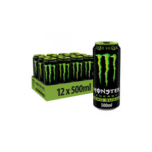 Monster <span class=keywords><strong>Energy</strong></span> Original, 12 Latas de 500ml en Venta, Bebida Refrescante de 330ml, Bebidas Carbonatadas, Agua con Gas - Product Image 1