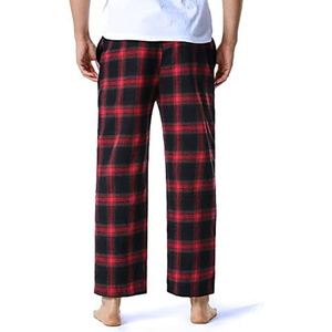 Pantalon en flanelle grande taille et respirant de haute qualité pour homme-Culotte décontractée de conception personnalisée de marque de distributeur - Product Image 3