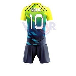 Uniforme de fútbol de secado rápido de verano 2025, ropa de equipo personalizada de alta calidad, logotipo de impresión por sublimación de tamaño adulto, gran oferta al por mayor - Product Image 6