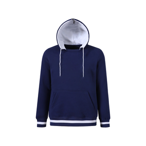 Sweat à capuche unisexe premium Winter Jackson State Navy Prep, poche kangourou, capuche double couche, graphismes de tigre blanc, équipement pour fans - Product Image 1