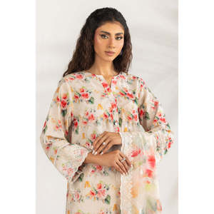 IUSTKSD-2219 Traje Casual de 3 Piezas con Estampado y Detalles Bordados, Transpirable y Elegante - Product Image 5