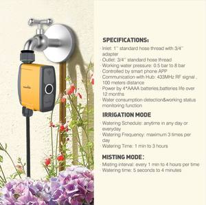 Tuya-controlador inteligente <span class=keywords><strong>de</strong></span> <span class=keywords><strong>riego</strong></span> <span class=keywords><strong>por</strong></span> <span class=keywords><strong>goteo</strong></span> con WiFi, temporizador <span class=keywords><strong>de</strong></span> manguera para sistema <span class=keywords><strong>de</strong></span> <span class=keywords><strong>riego</strong></span> automático <span class=keywords><strong>de</strong></span> jardín - Product Image 3
