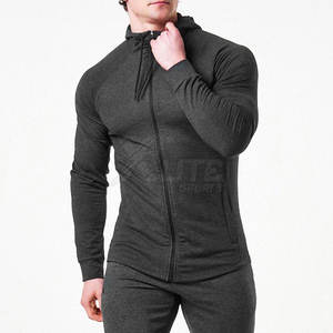 Sweat à capuche zippé en polaire coupe ajustée pour l'hiver – Tenue de sport élégante et confortable pour l'entraînement, le jogging, le yoga et les loisirs - Product Image 3