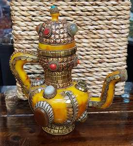 Hervidor decorativo de resina epoxi Dallah árabe real, regalo perfecto de Eid y Ramadán para una decoración elegante para el hogar y la cocina - Product Image 6