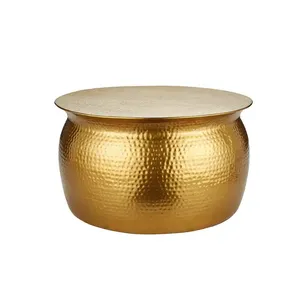 Mesa de centro de metal de nuevo diseño, mesa de centro elegante hecha a mano de tamaño personalizado, mesa auxiliar de consola central con acabado personalizado - Product Image 3